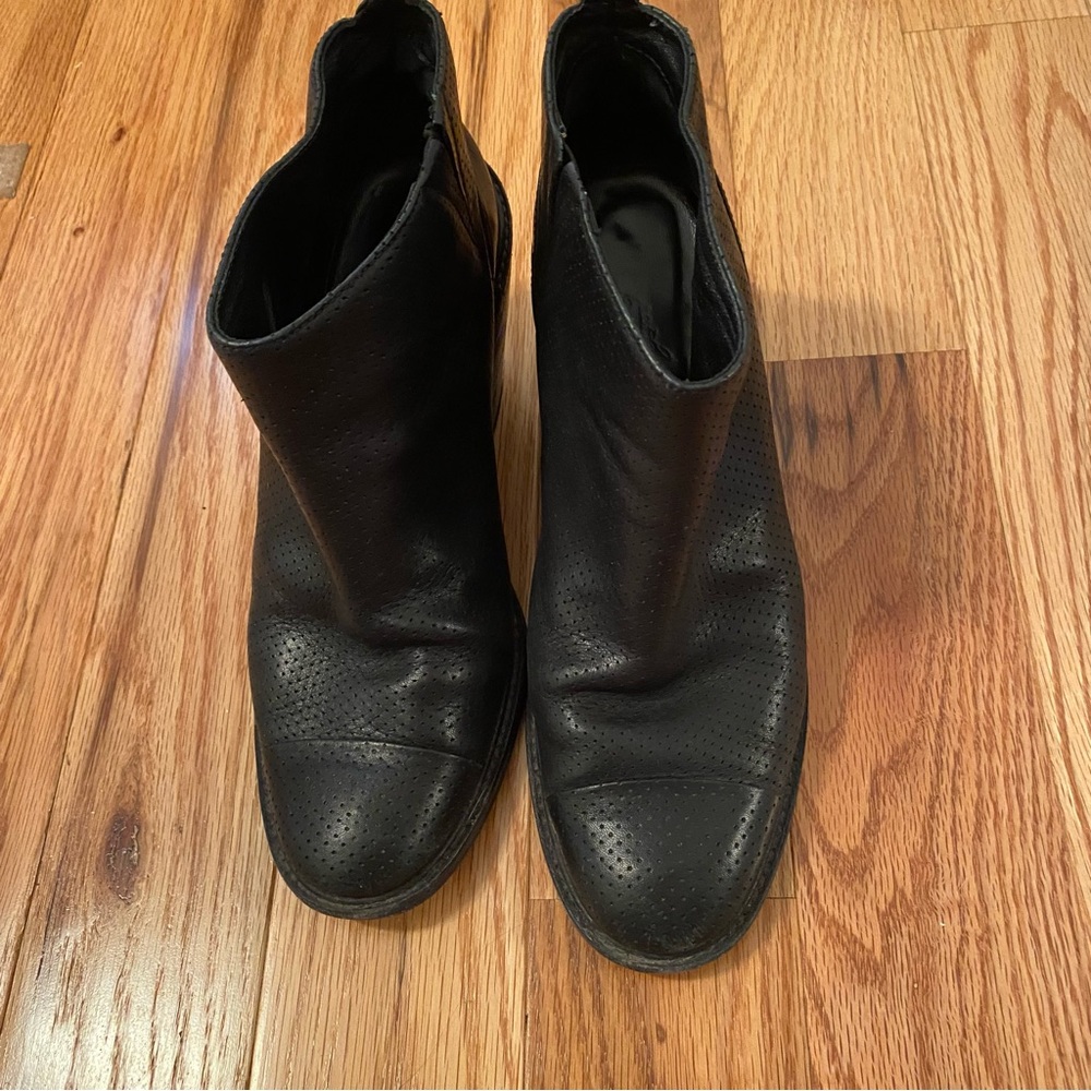 Used-Rachel Comey perforated Mars leather booties